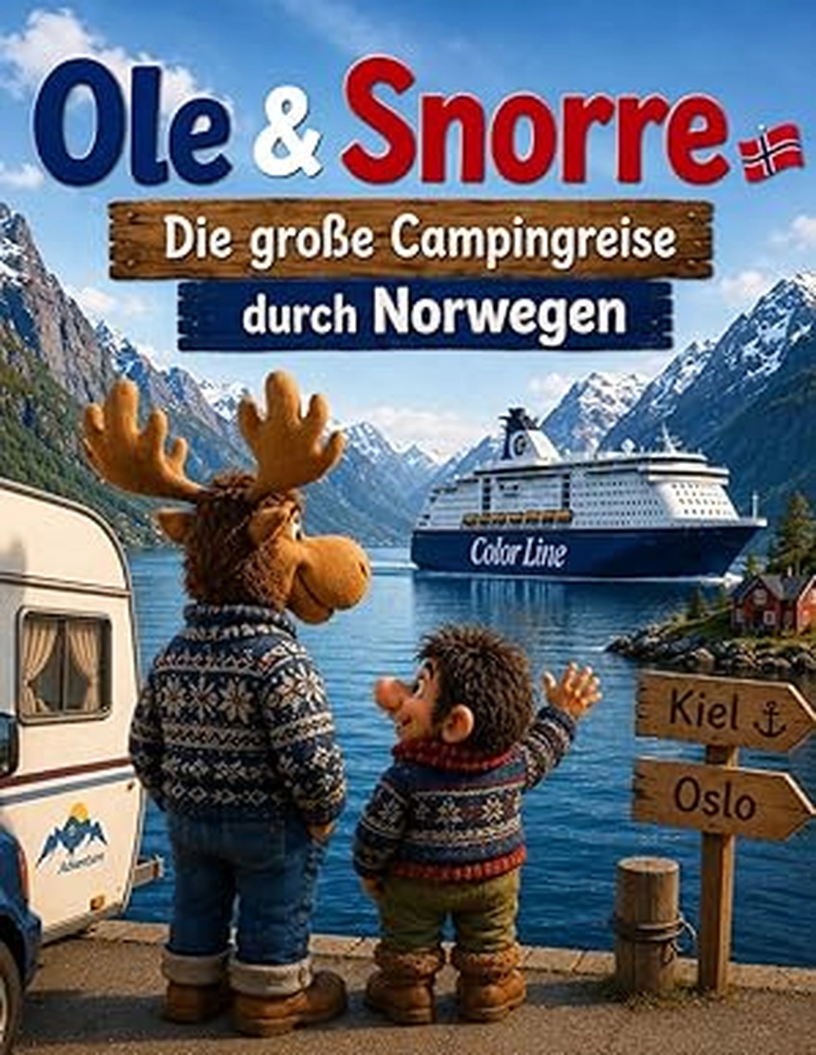 Sabine Groß - Medialität, Sensitivität & energetische Begleitung - Ole & Snorre – Die große Campingreise durch Norwegen
