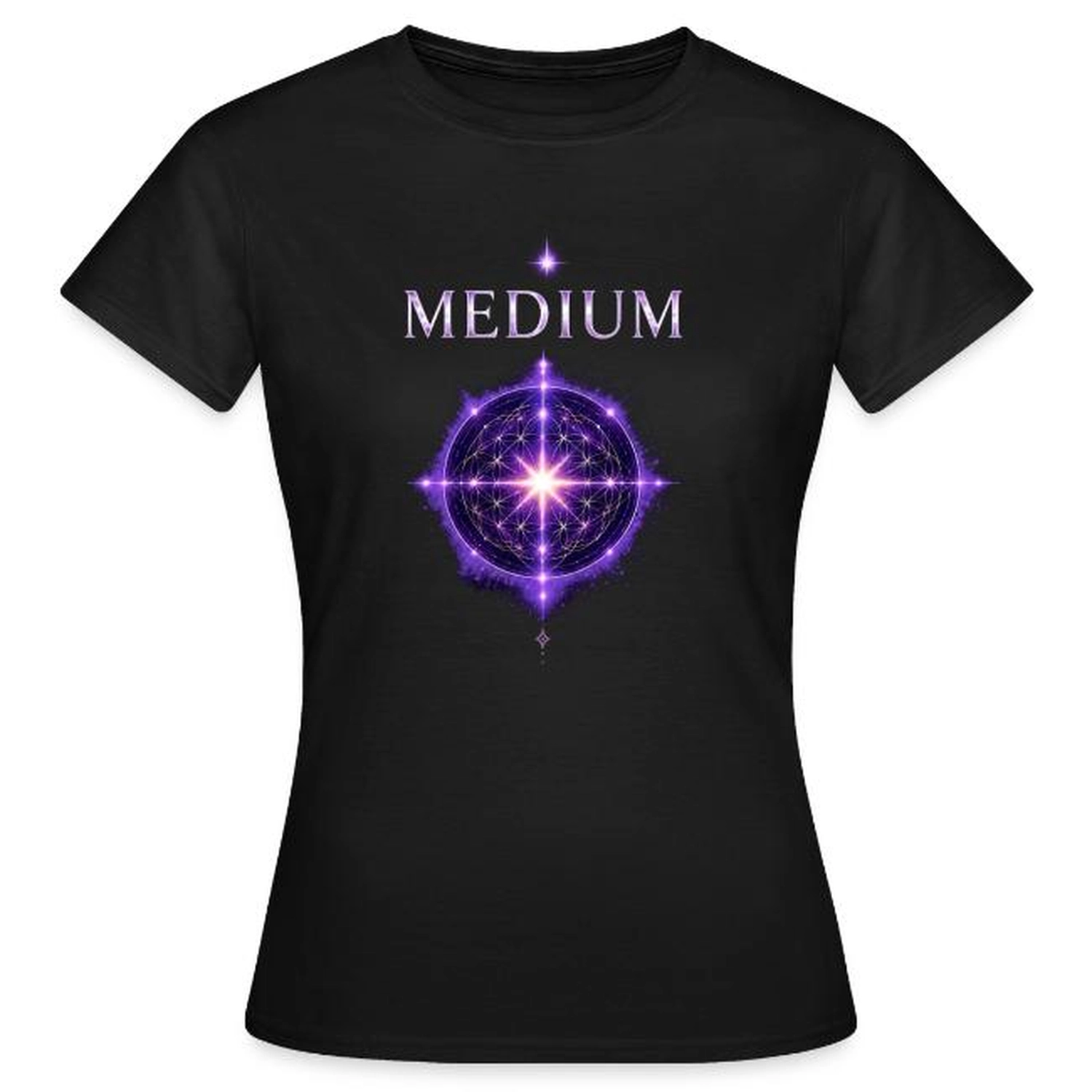 Sabine Groß - Medialität, Sensitivität & energetische Begleitung -T-Shirt mit dem Wort „Aura“