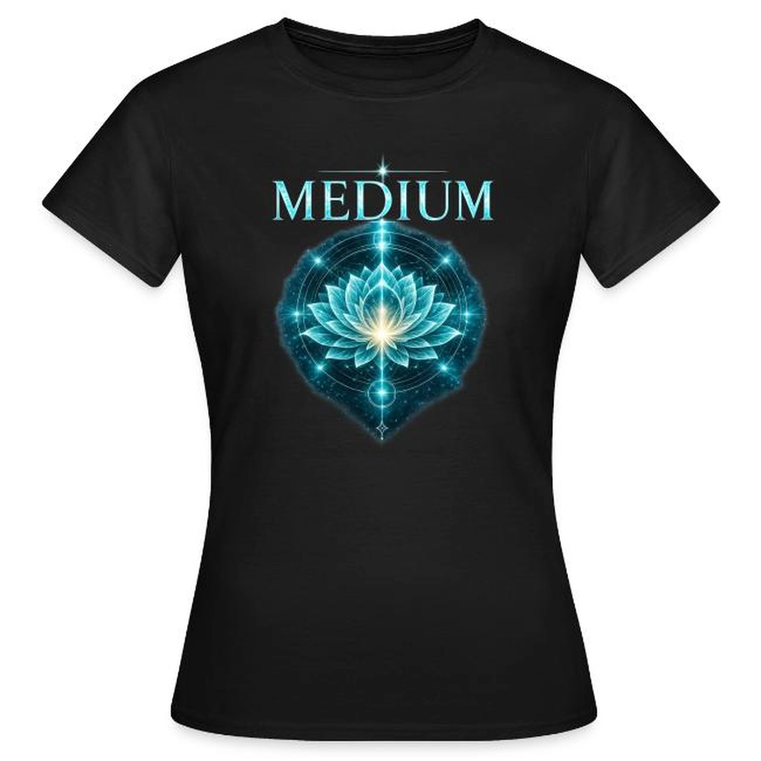 Sabine Groß - Medialität, Sensitivität & energetische Begleitung -T-Shirt mit dem Wort „Aura“